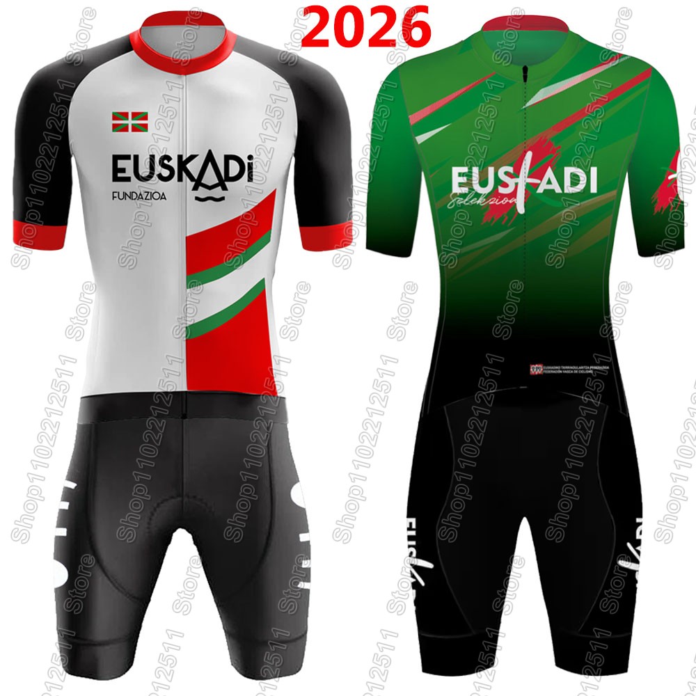 Cycling Gear Jersey - Euskadi Team Cycling Jersey 2026 Set
