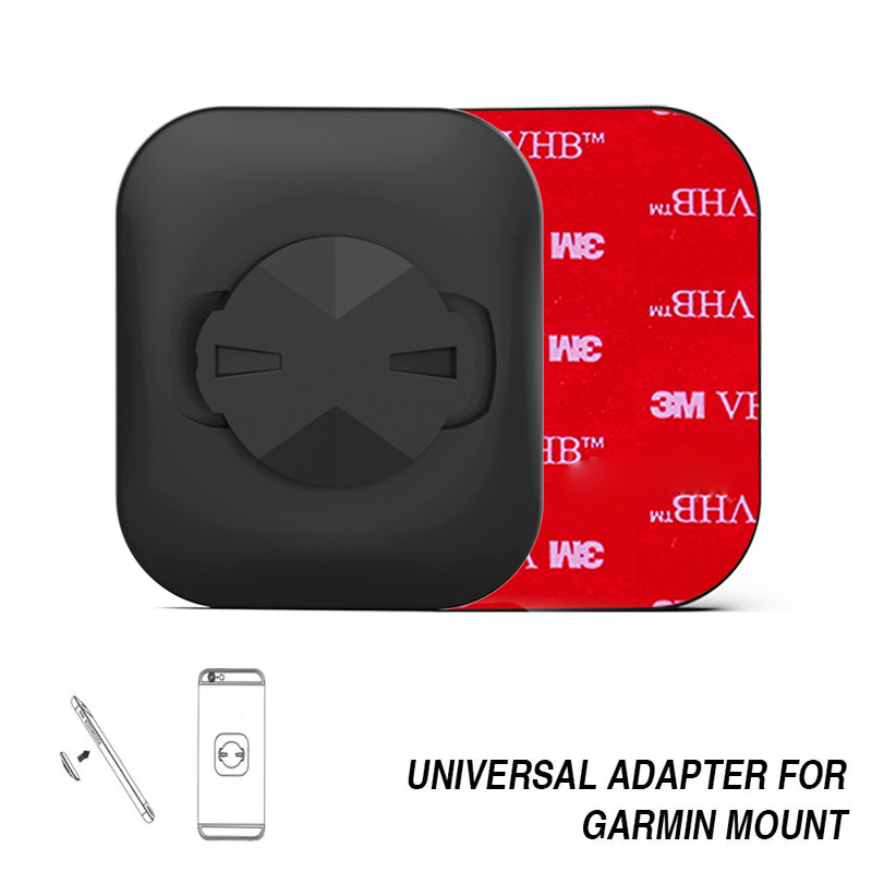 Cycling Gear Mount - Bicycle Computer Bracket Back Patch Sticker