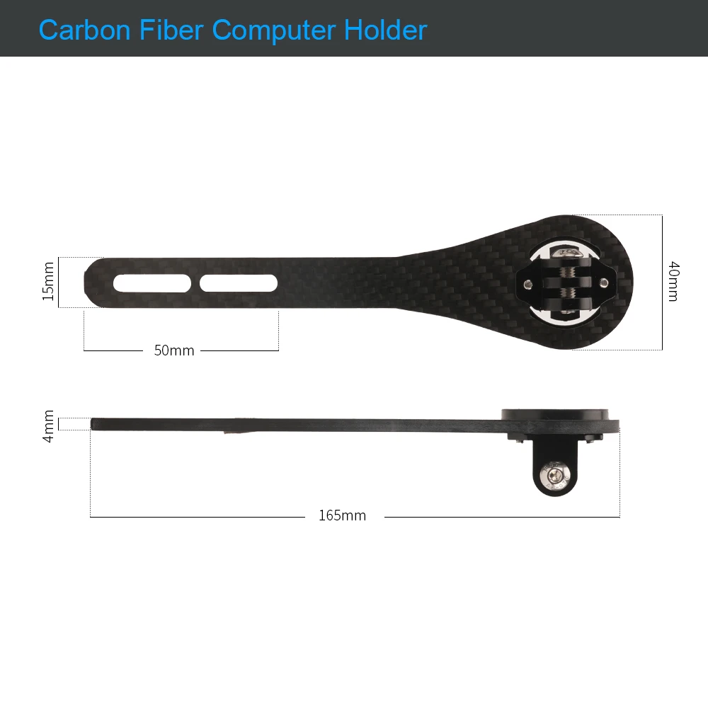 RIRO Carbon Fiber Bike Compute - Cycling Gear Mount ulasan dan harga