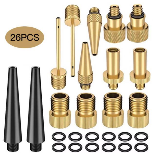 21/26PCS Bike Tire Inflator Ki - Bike Tube Repair Kit ulasan dan harga