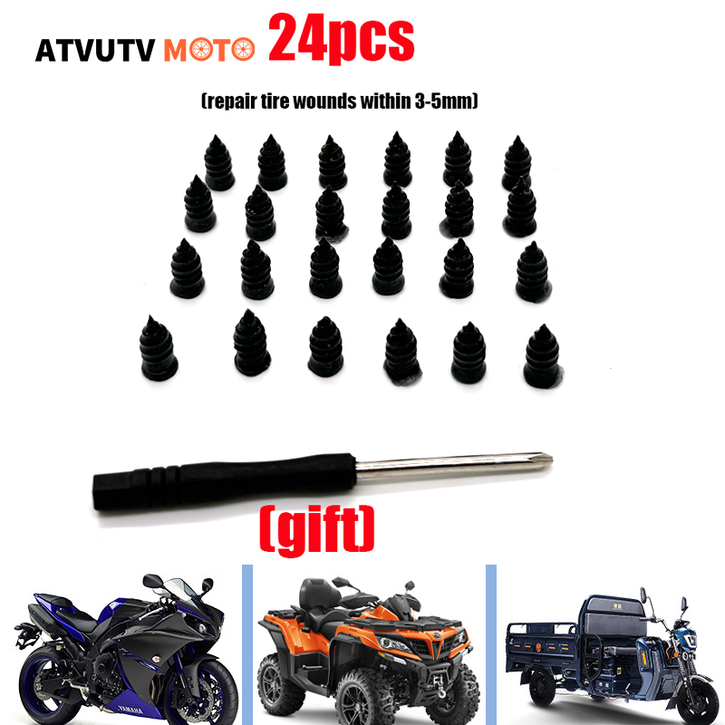 12PCS 24PCS Motorcycle Vacuum  - Bike Tube Repair Kit ulasan dan harga