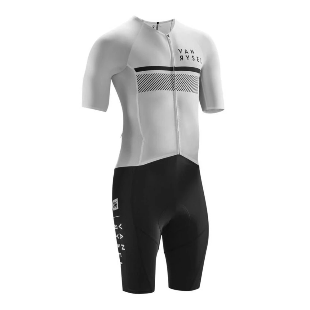 Vanrysel White/black One-piece - Cycling Gear Jersey ulasan dan harga