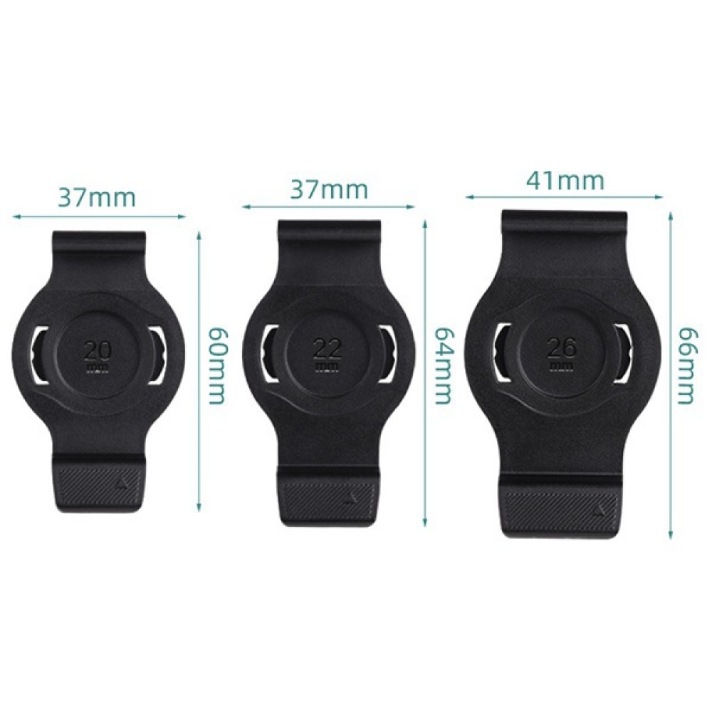 26mm Black Plastic Watch Band  - Cycling Gear Garmin ulasan dan harga