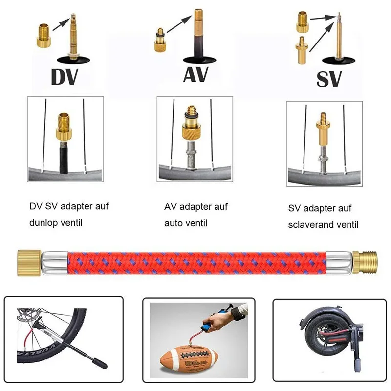 21/30Pcs Bicycle Tire Inflator - Bike Tube Repair Kit ulasan dan harga