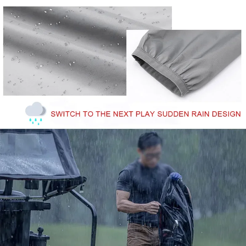 Golf Raincoat Lightweight Jack - Cycling Gear For Men ulasan dan harga