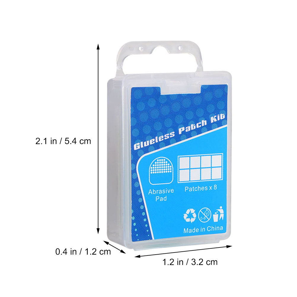 1Set Transparent Bike Tire Rep - Bike Tube Repair Kit ulasan dan harga