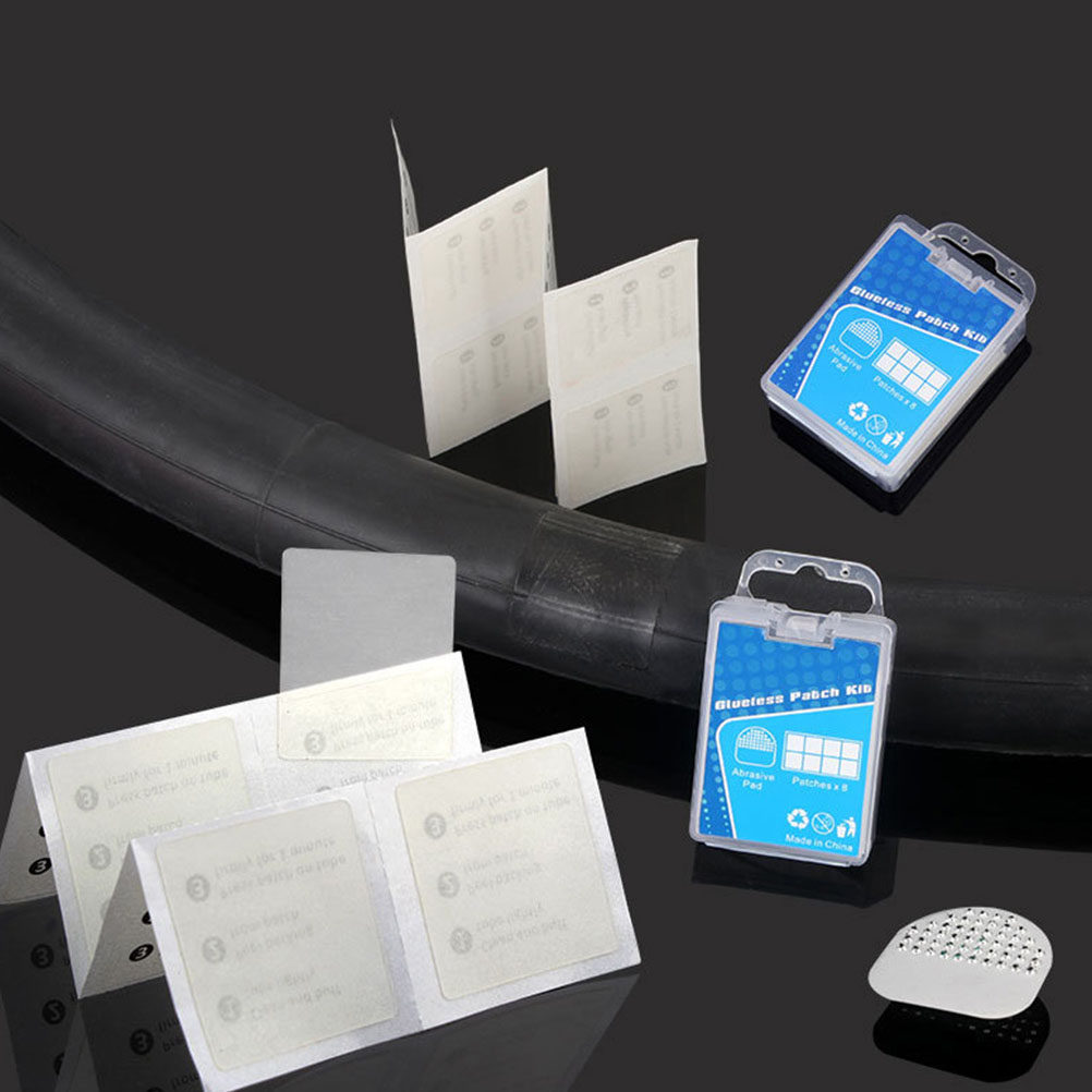 1Set Transparent Bike Tire Rep - Bike Tube Repair Kit ulasan dan harga