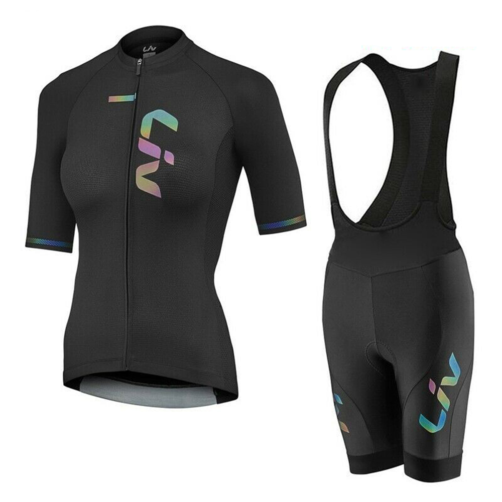 LIV Summer Cycling Jersey Bib  - Cycling Gear Jersey ulasan dan harga