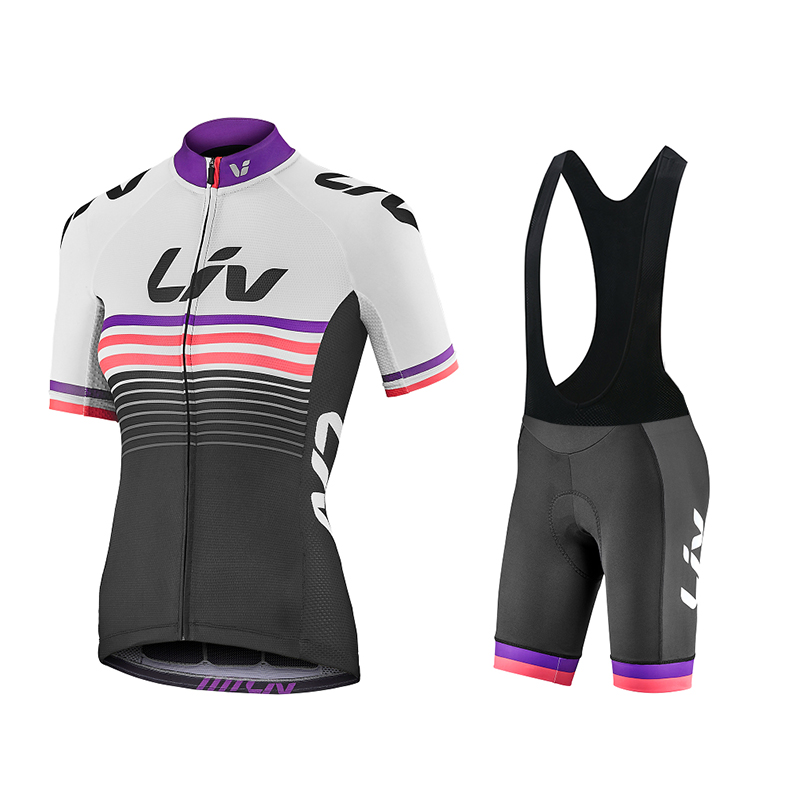 LIV Summer Cycling Jersey Bib  - Cycling Gear Jersey ulasan dan harga
